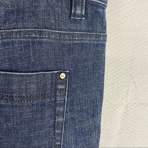 Men's Sportcraft Size 13 W 32 L 36 Dark Wash Blue Crop Denim Pant Jeans - Picture 7 of 12